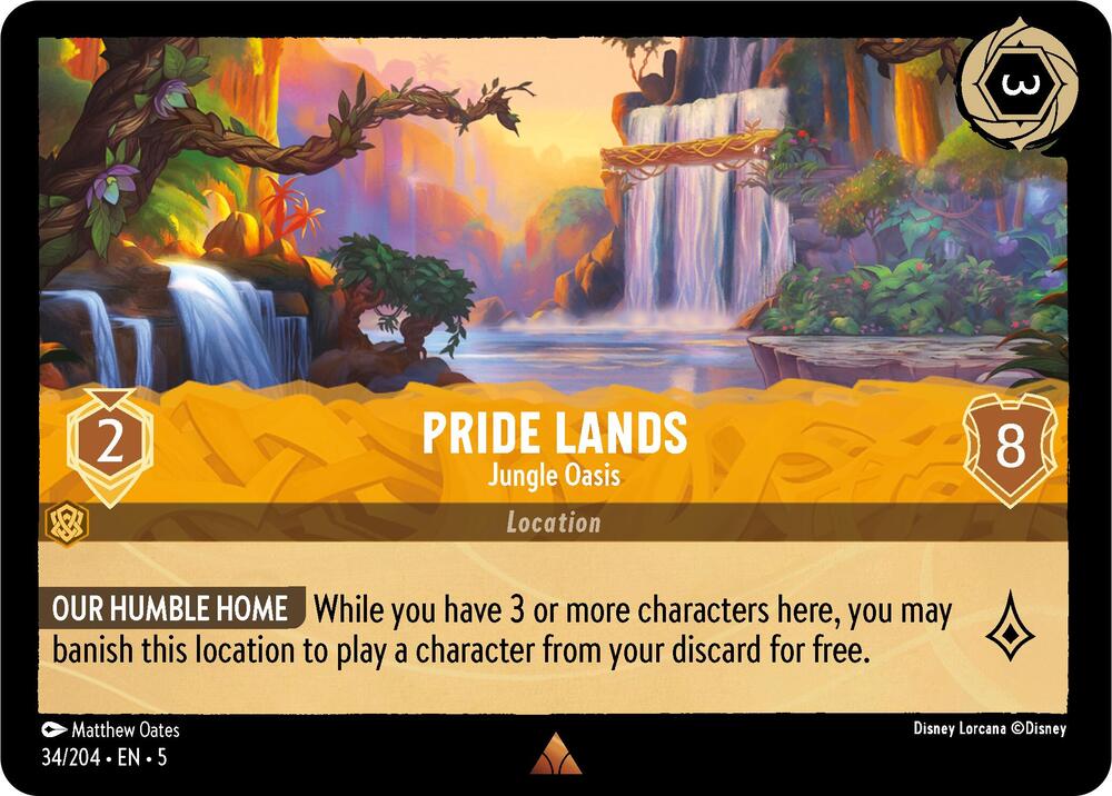 Lorcana - Pride Lands - Jungle Oasis - Shimmering Skies (5)