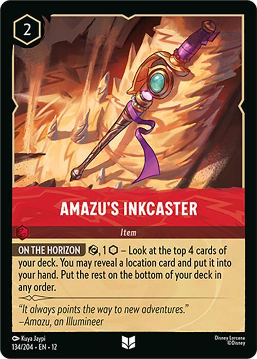 Lorcana - Amazu's Inkcaster - Wilds Unknown (12)