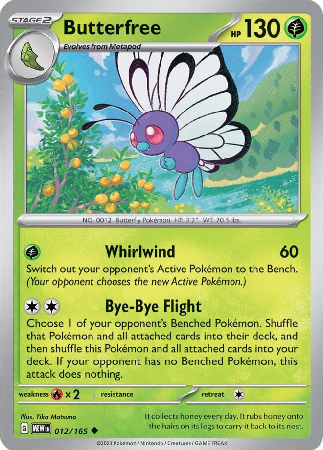 Pokemon - Butterfree - SV: Scarlet & Violet 151 (MEW)
