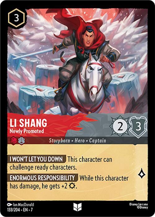 Lorcana - Li Shang - Newly Promoted - Archazia's Island (7)