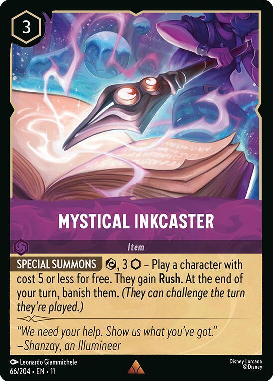 Lorcana - Mystical Inkcaster - Winterspell (11)