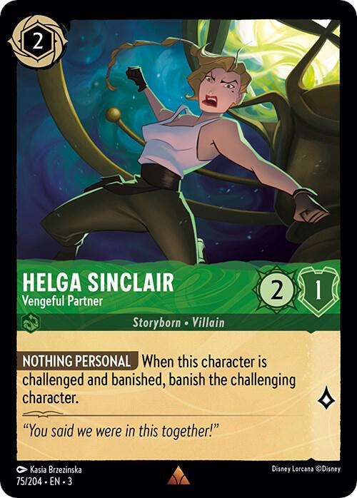 Lorcana - Helga Sinclair - Vengeful Partner - Into the Inklands (3)