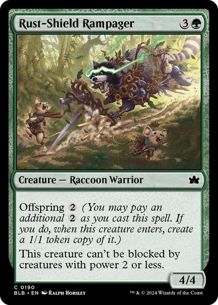 MTG - Rust-Shield Rampager - Bloomburrow (BLB)