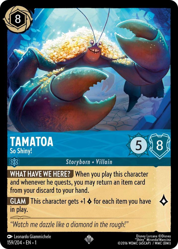 Lorcana - Tamatoa - So Shiny! - The First Chapter (1)