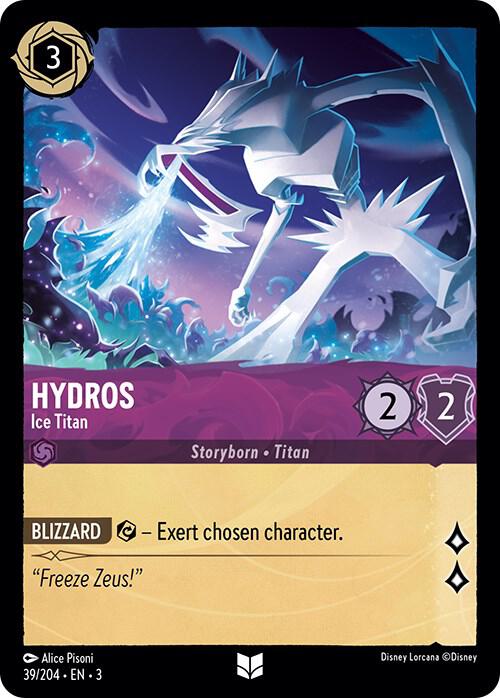 Lorcana - Hydros - Ice Titan - Into the Inklands (3)