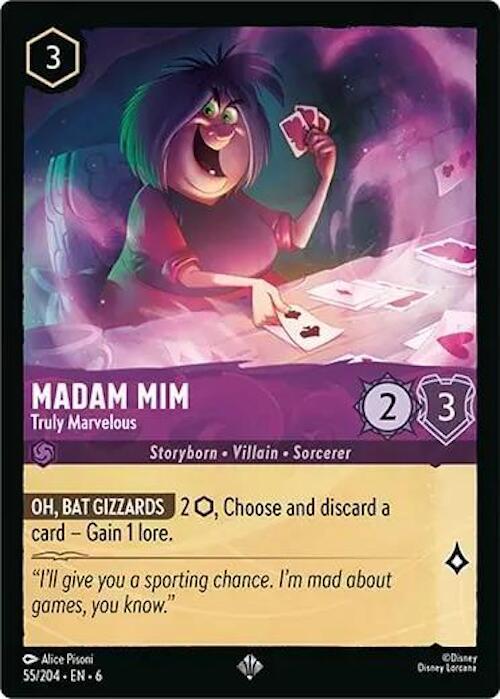 Lorcana - Madam Mim - Truly Marvelous - Azurite Sea (6)