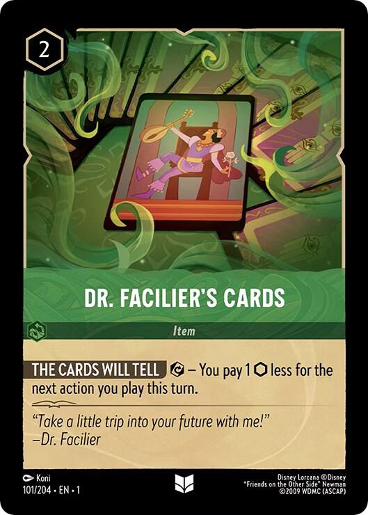 Lorcana - Dr. Facilier's Cards - The First Chapter (1)
