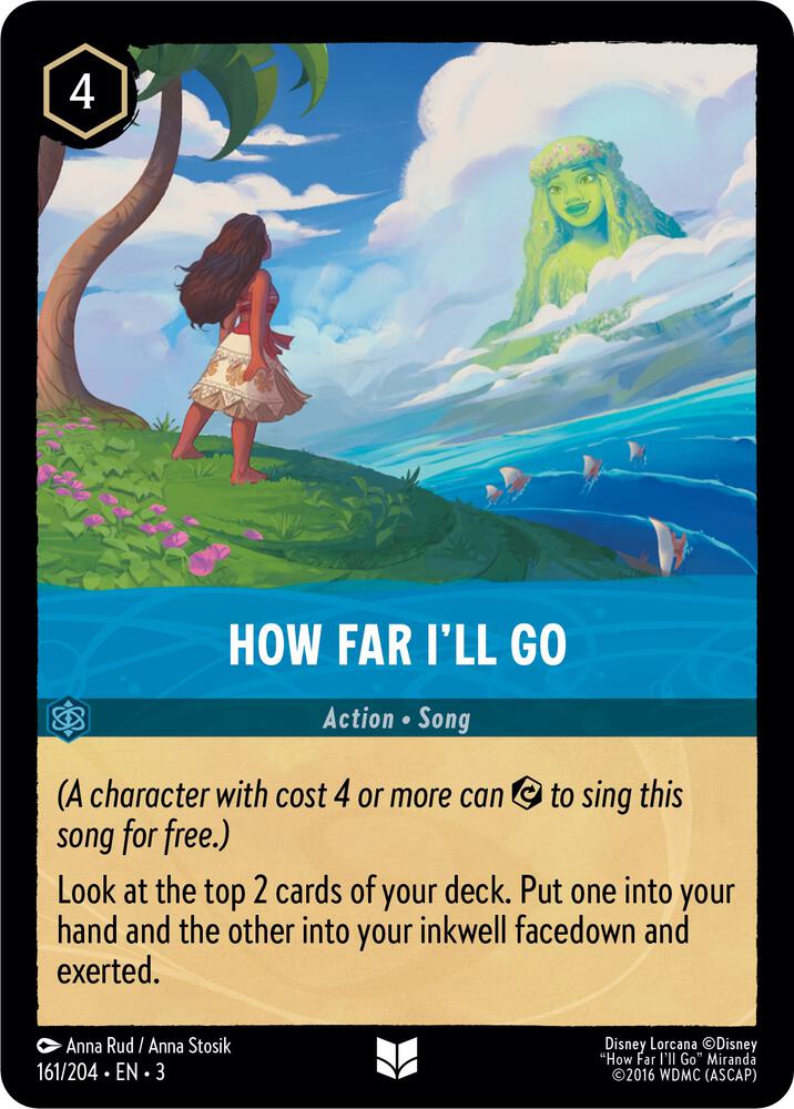 Lorcana - How Far I'll Go - Into the Inklands (3)