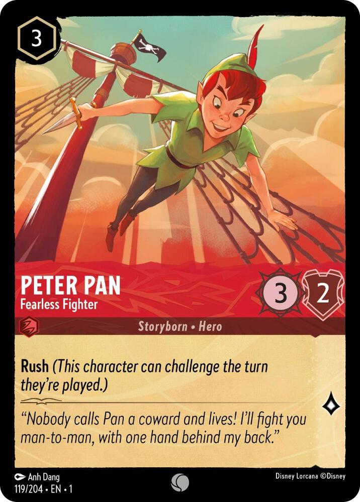 Lorcana - Peter Pan - Fearless Fighter - The First Chapter (1)