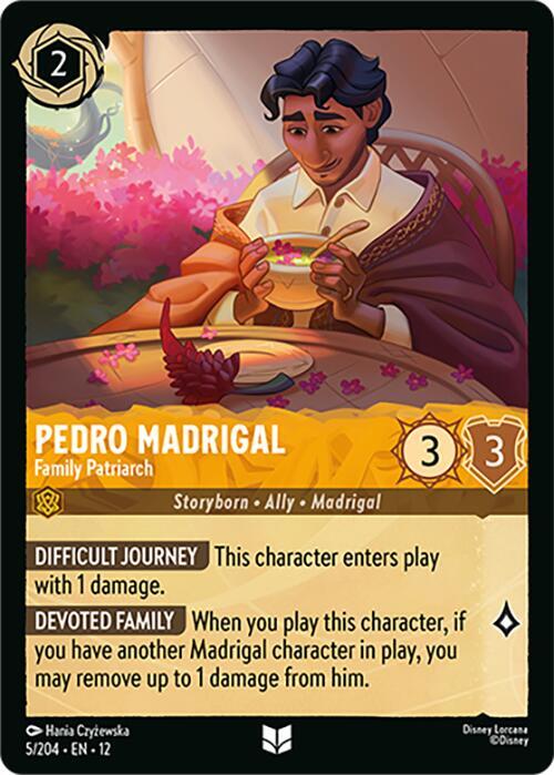 Lorcana - Pedro Madrigal - Family Patriarch - Wilds Unknown (12)