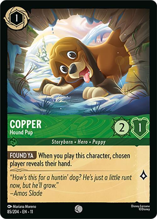 Lorcana - Copper - Hound Pup - Winterspell (11)