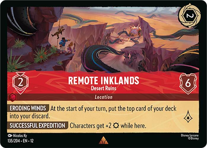 Lorcana - Remote Inklands - Desert Ruins - Wilds Unknown (12)