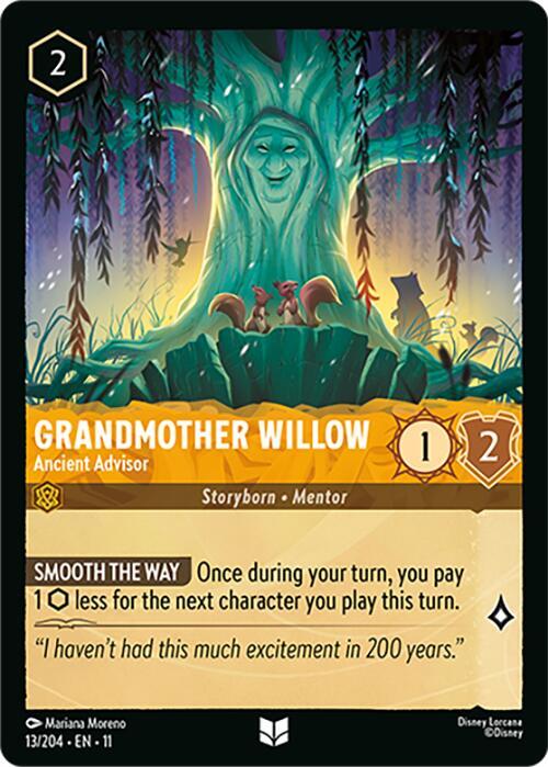 Lorcana - Grandmother Willow - Ancient Advisor - Winterspell (11)