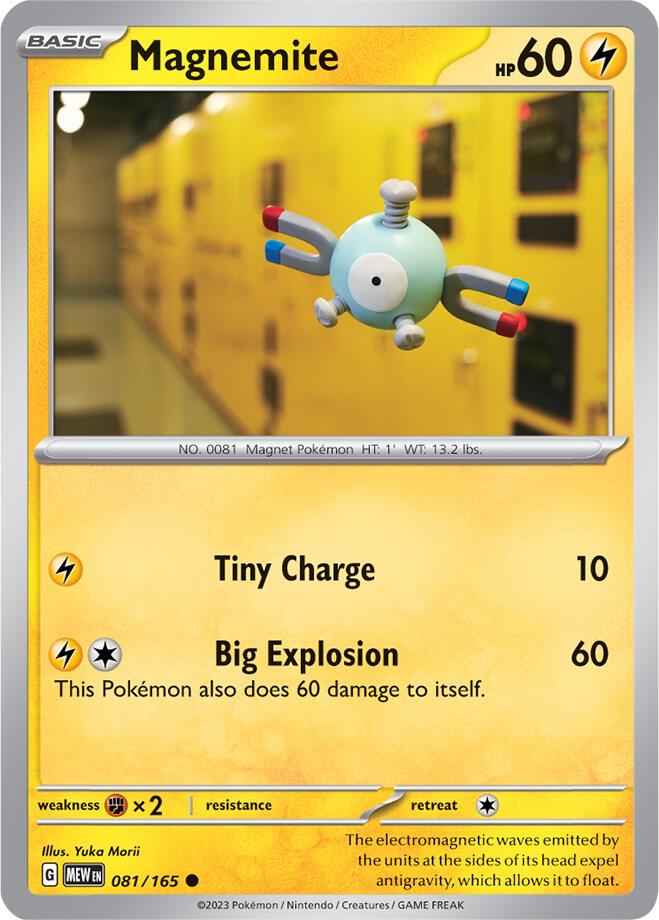 Pokemon - Magnemite - SV: Scarlet & Violet 151 (MEW)