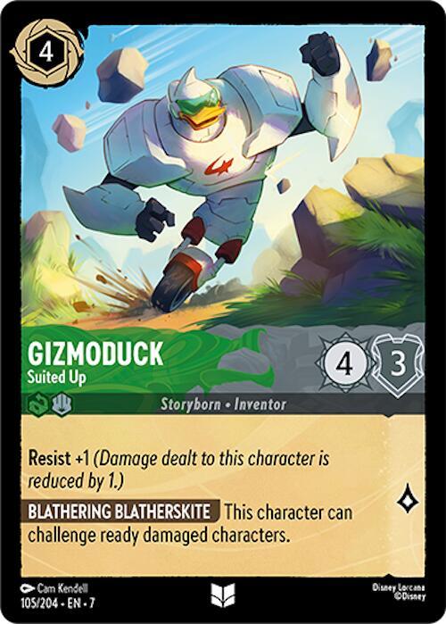 Lorcana - Gizmoduck - Suited Up - Archazia's Island (7)