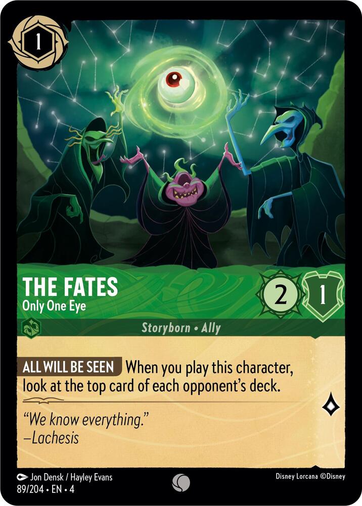Lorcana - The Fates - Only One Eye - Ursula's Return (4)