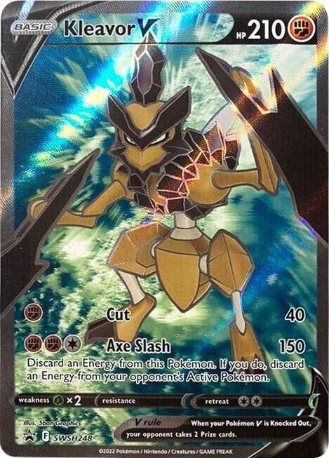 Pokemon - Kleavor V (Full Art) - SWSH248 - SWSH: Sword & Shield Promo Cards (SWSD)