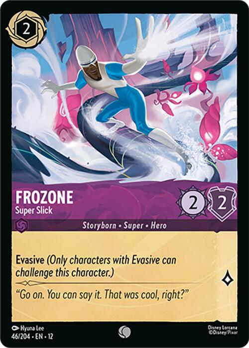 Lorcana - Frozone - Super Slick - Wilds Unknown (12)