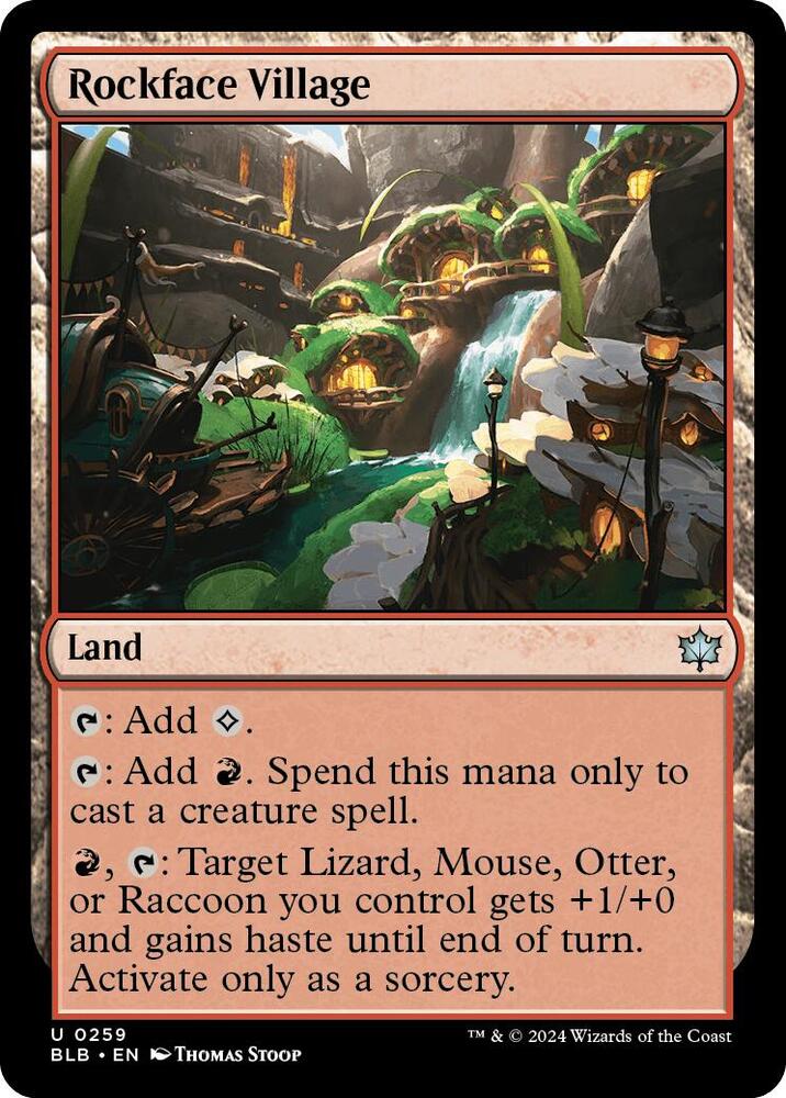 MTG - Rockface Village - Bloomburrow (BLB)