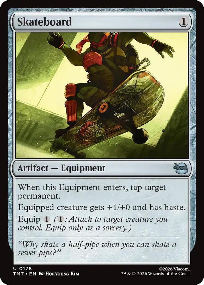 MTG - Skateboard - Teenage Mutant Ninja Turtles (TMT)