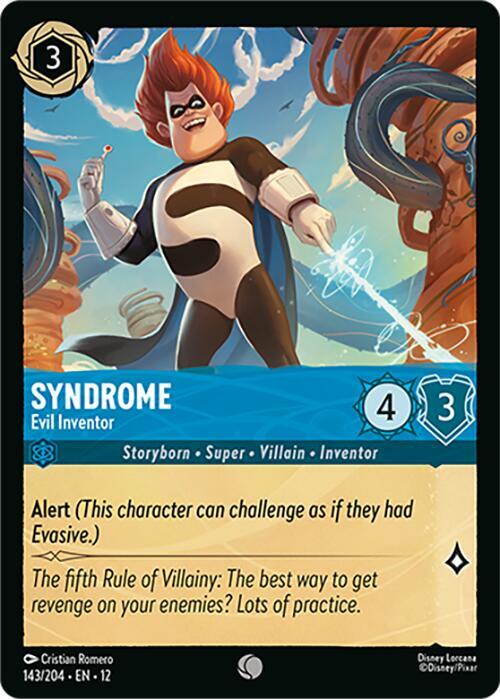 Lorcana - Syndrome - Evil Inventor - Wilds Unknown (12)