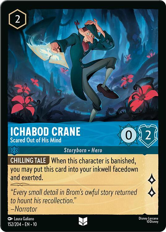 Lorcana - Ichabod Crane Scared out of his Mind - Whispers in the Well (10)