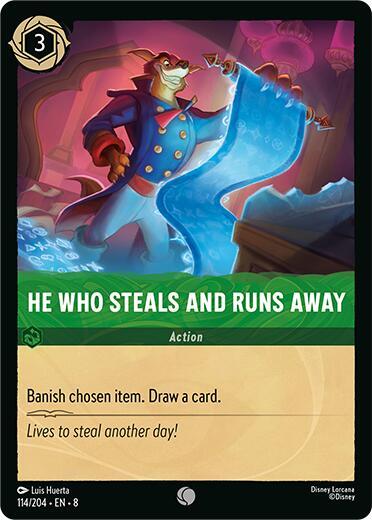 Lorcana - He Who Steals And Runs Away - Reign of Jafar (8)