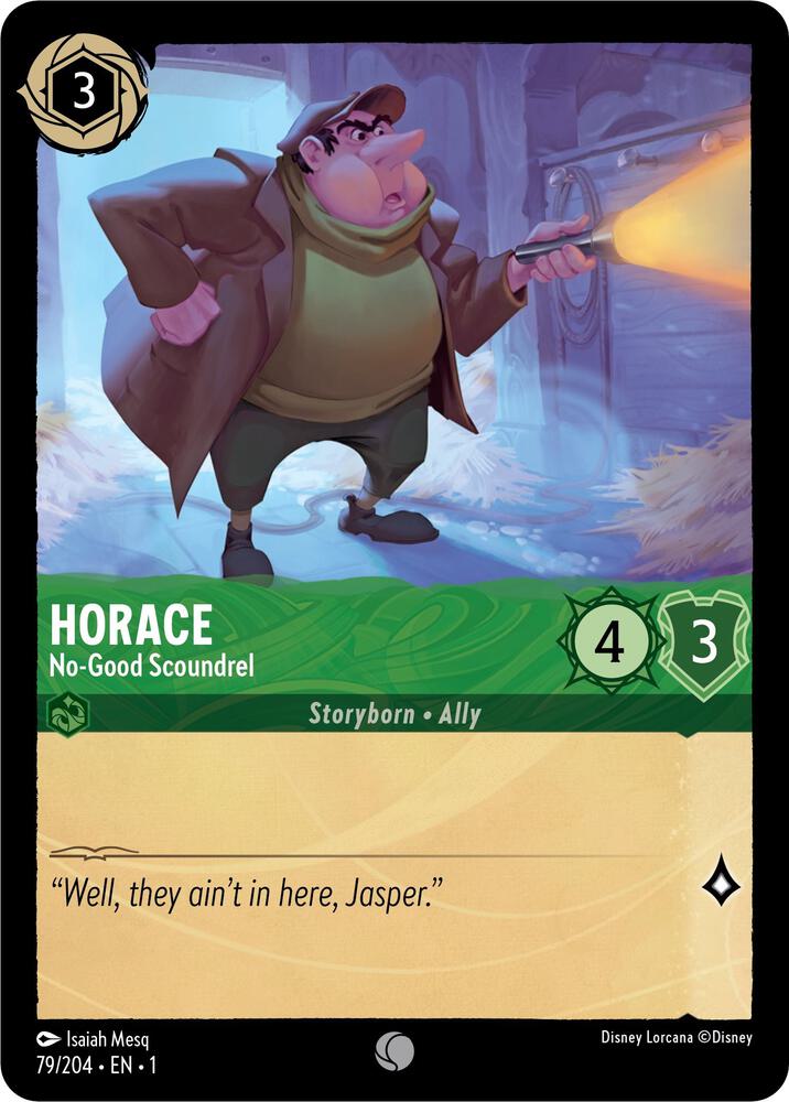 Lorcana - Horace - No-Good Scoundrel - The First Chapter (1)