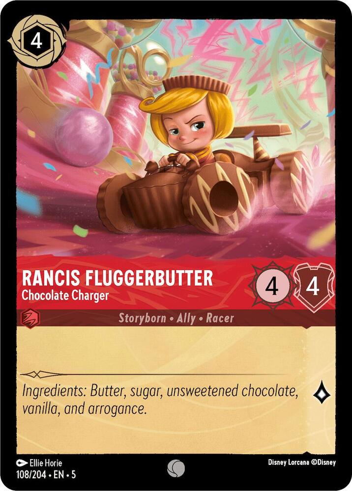 Lorcana - Rancis Fluggerbutter - Chocolate Charger - Shimmering Skies (5)
