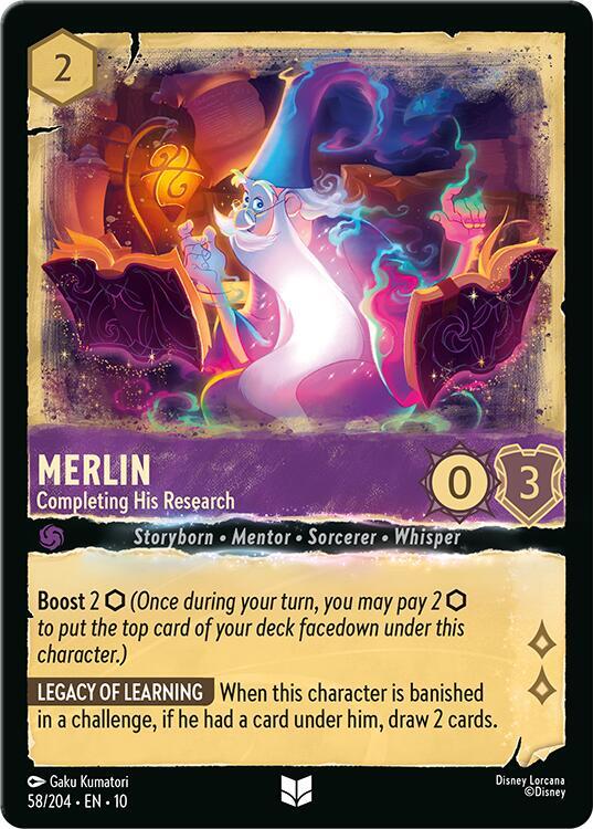 Lorcana - Merlin Completing His Research - Whispers in the Well (10)