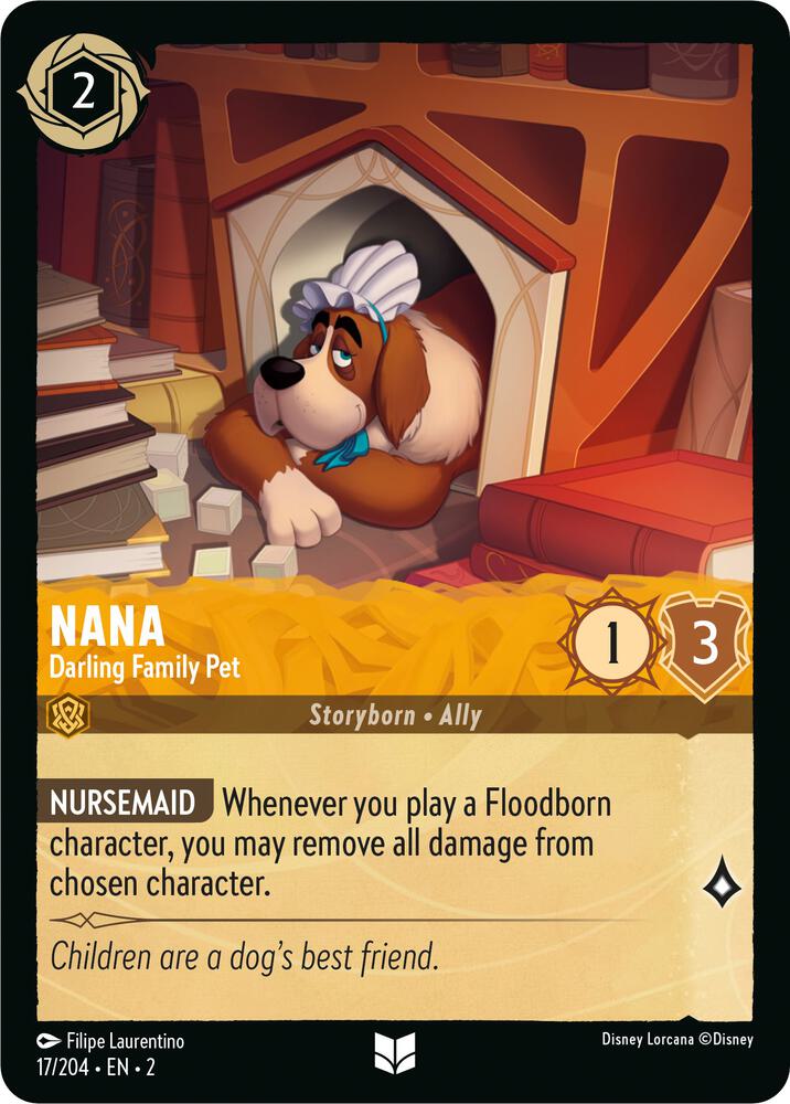 Lorcana - Nana - Darling Family Pet - Rise of the Floodborn (2)