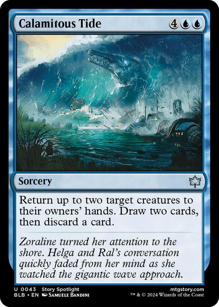 MTG - Calamitous Tide - Bloomburrow (BLB)