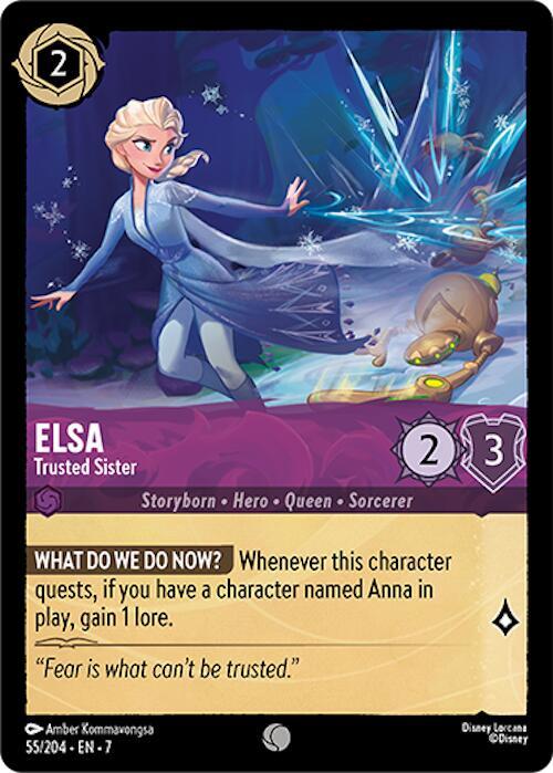 Lorcana - Elsa - Trusted Sister - Archazia's Island (7)