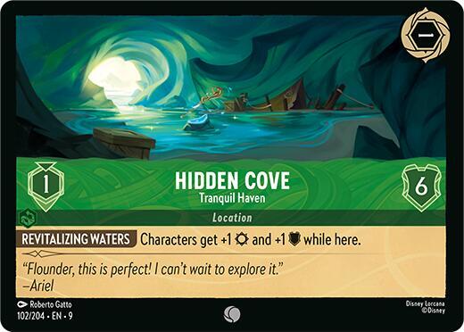 Lorcana - Hidden Cove - Tranquil Haven - Fabled (9)