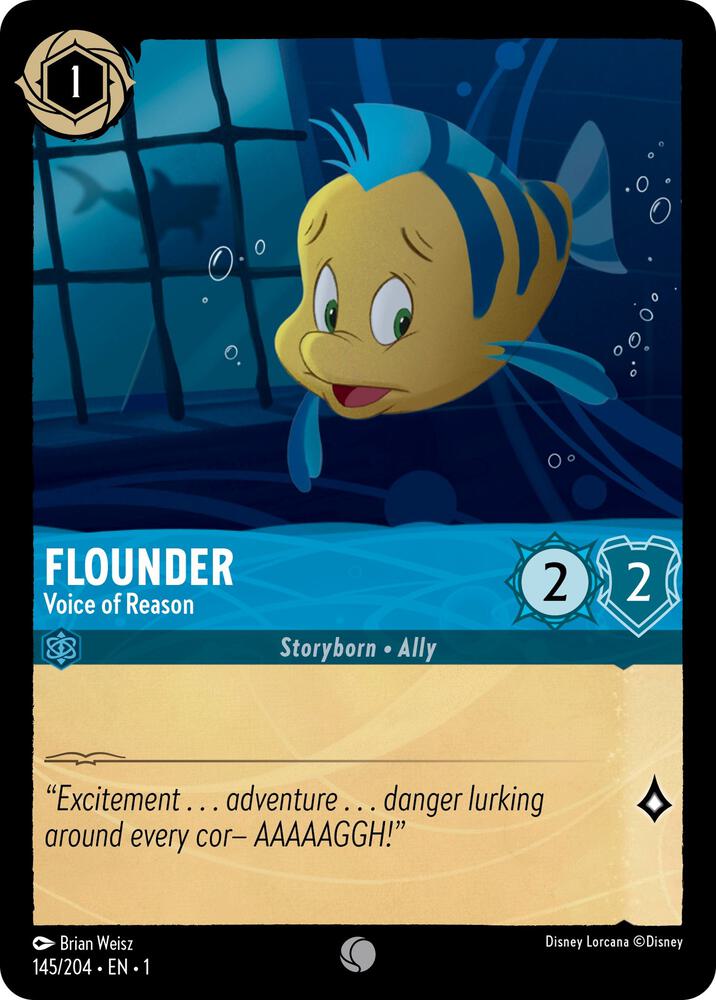 Lorcana - Flounder - Voice of Reason - The First Chapter (1)