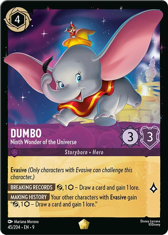 Lorcana - Dumbo - Ninth Wonder of the Universe - Fabled (9)