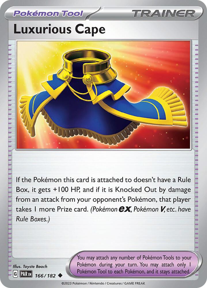 Pokemon - Luxurious Cape - SV04: Paradox Rift (PAR) Reverse Holofoil