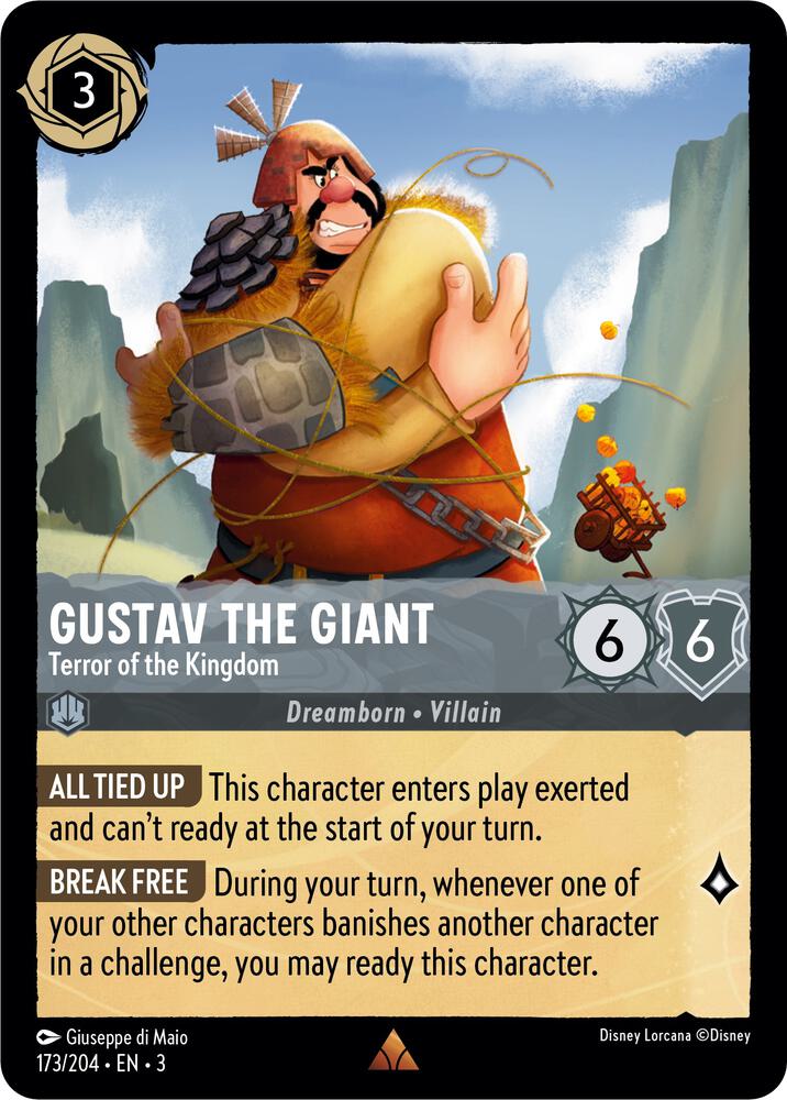 Lorcana - Gustav the Giant - Terror of the Kingdom - Into the Inklands (3)