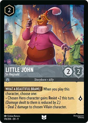 Lorcana - Little John - Sir Reginald - Fabled (9)