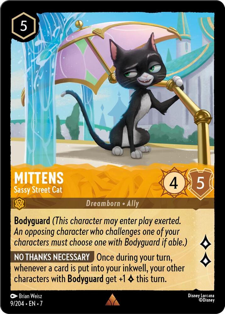 Lorcana - Mittens - Sassy Street Cat - Archazia's Island (7)