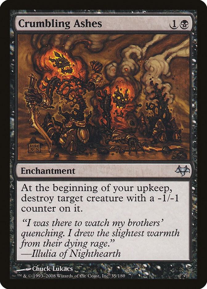 MTG - Crumbling Ashes - Eventide (EVE)
