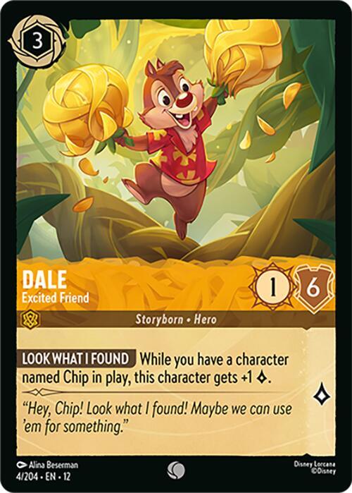 Lorcana - Dale - Excited Friend - Wilds Unknown (12)