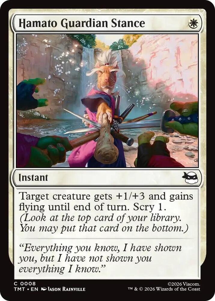 MTG - Hamato Guardian Stance - Teenage Mutant Ninja Turtles (TMT)