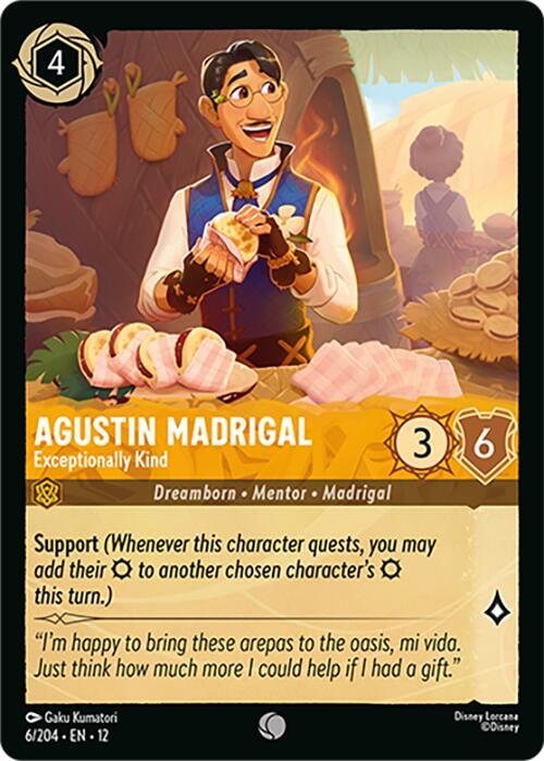 Lorcana - Agustin Madrigal - Exceptionally Kind - Wilds Unknown (12)