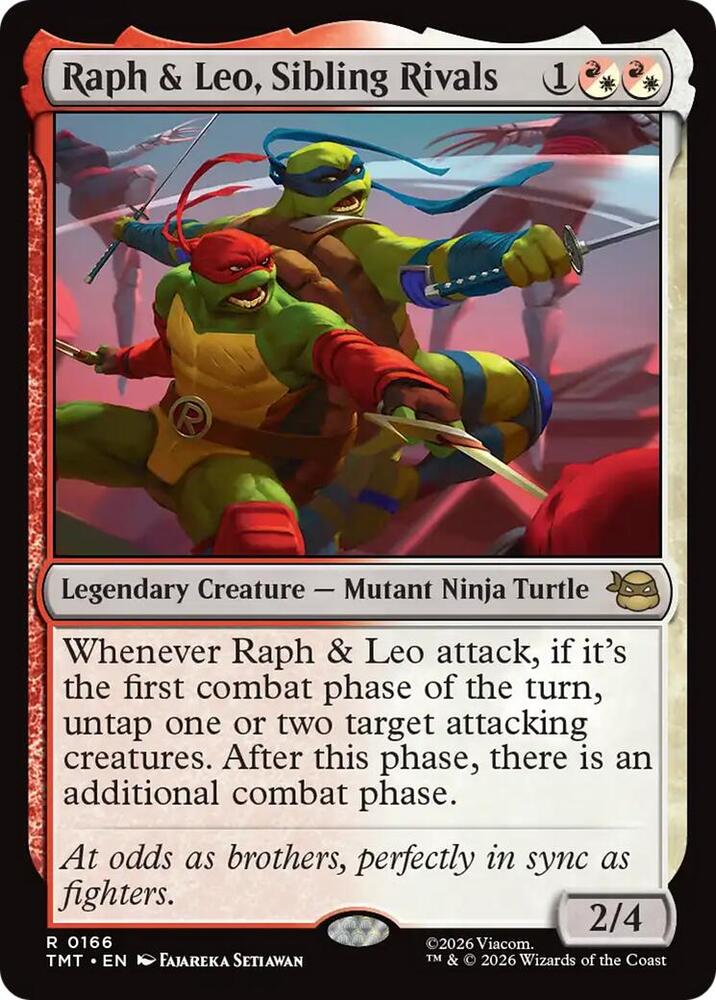 MTG - Raph & Leo, Sibling Rivals - Teenage Mutant Ninja Turtles (TMT)