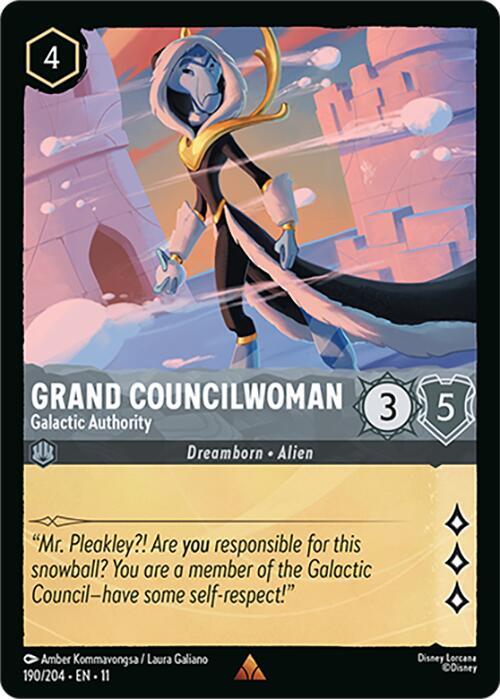 Lorcana - Grand Councilwoman - Galactic Authority - Winterspell (11)