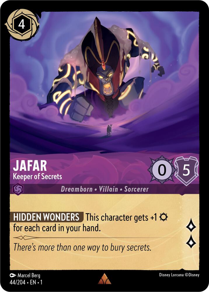 Lorcana - Jafar - Keeper of Secrets - The First Chapter (1)