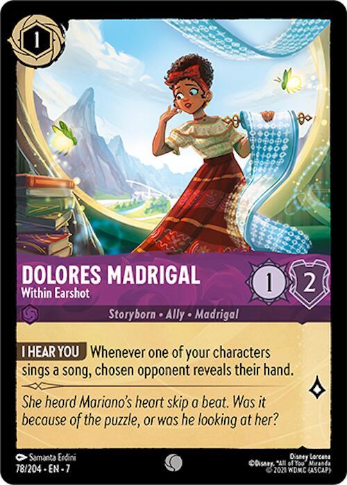 Lorcana - Dolores Madrigal - Within Earshot - Archazia's Island (7)