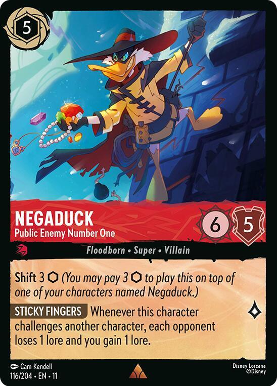 Lorcana - Negaduck - Public Enemy Number One - Winterspell (11)
