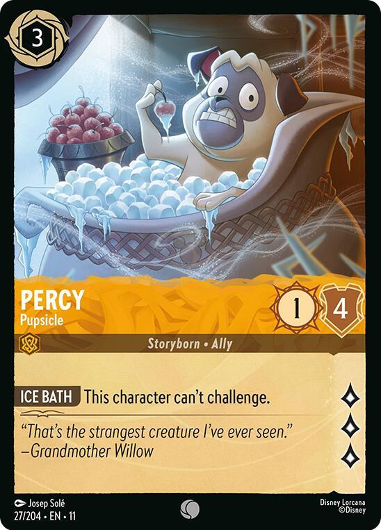 Lorcana - Percy - Pupsicle - Winterspell (11) Cold Foil